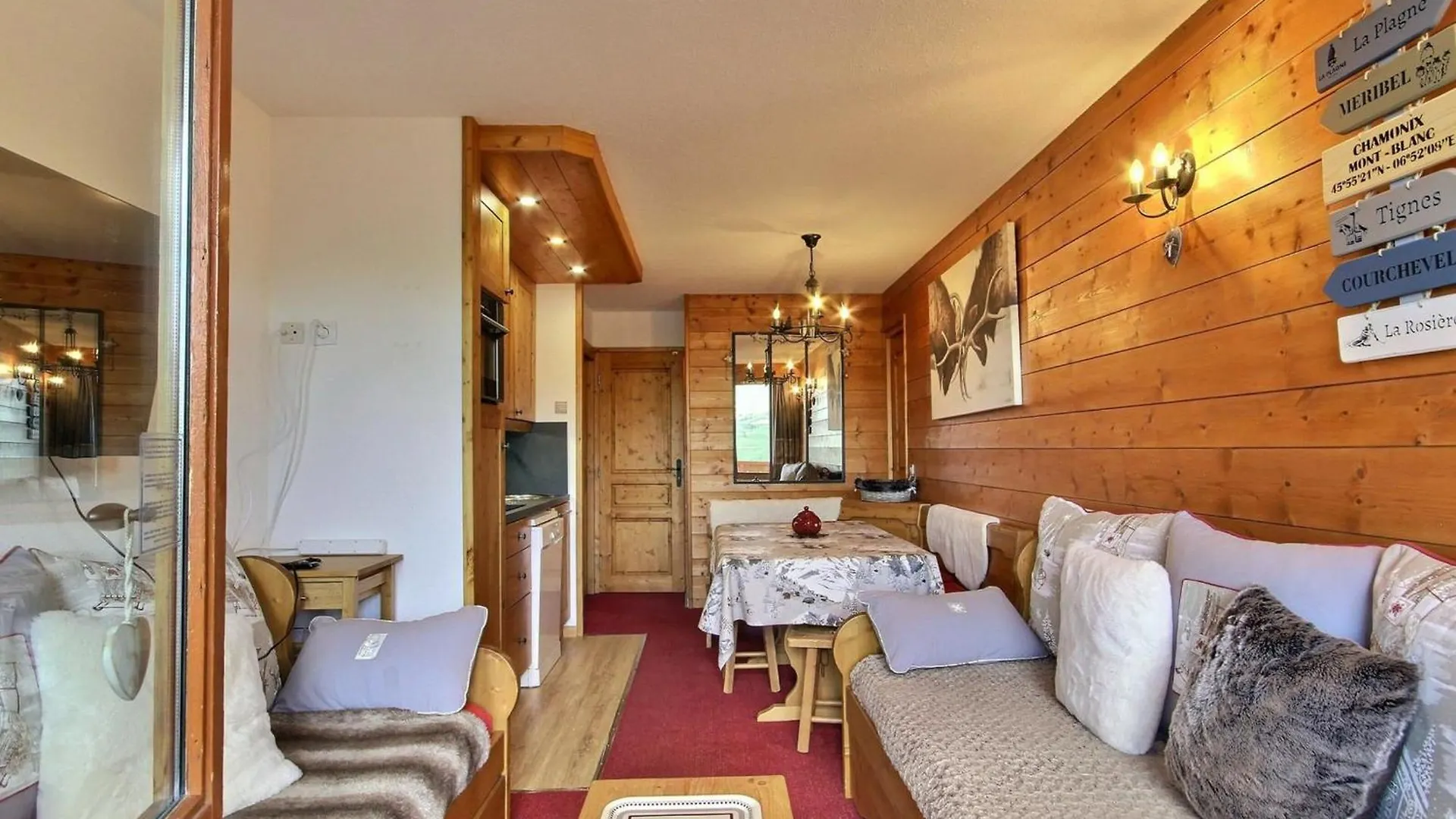 Charmant Appartement Pour 5 Personnes Avec Balcon A Belle Plagne - Fr-1-455-257 La Plagne-Tarentaise 0*,  France