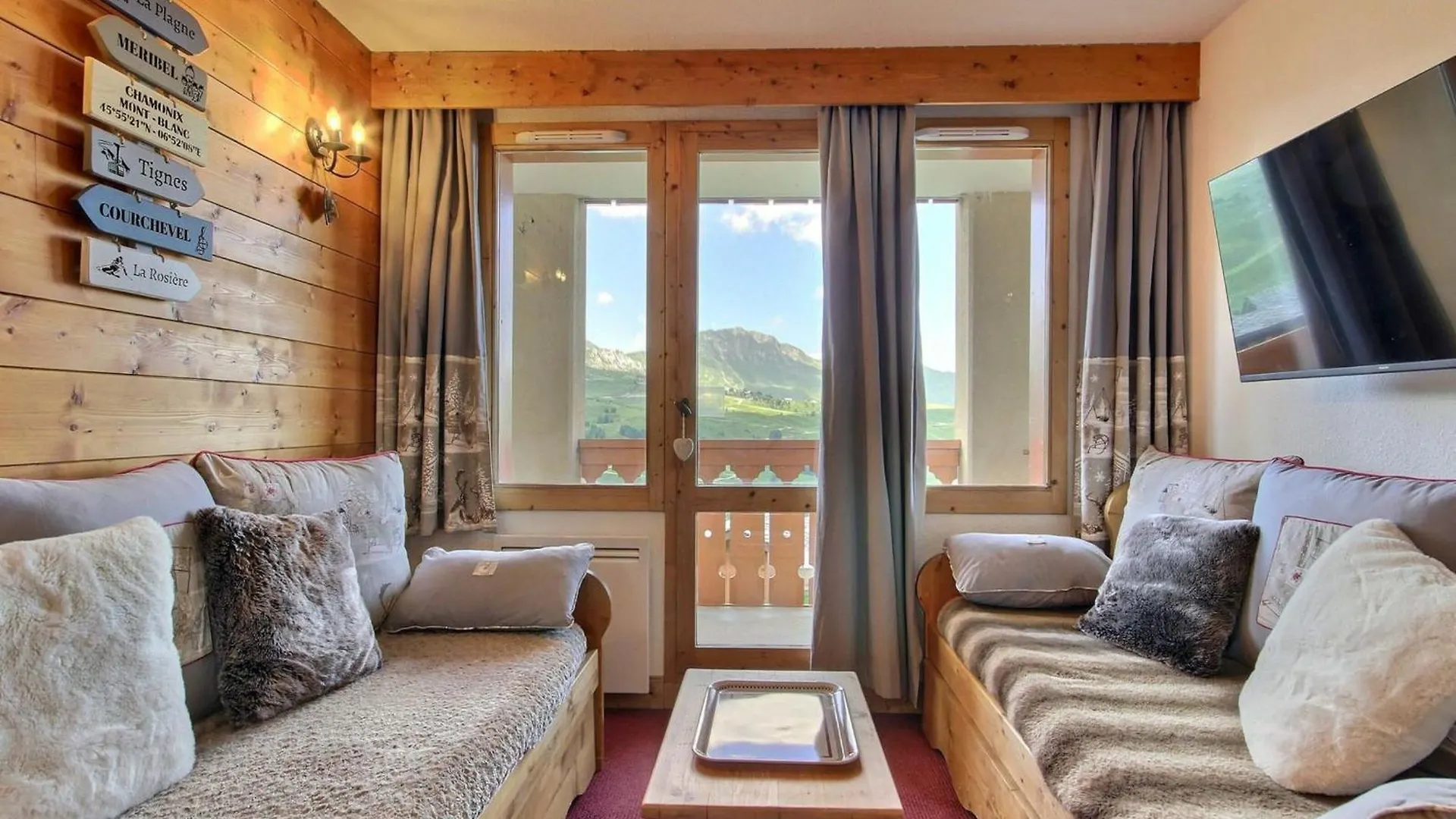Charmant Appartement Pour 5 Personnes Avec Balcon A Belle Plagne - Fr-1-455-257 La Plagne-Tarentaise